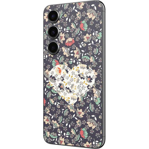 Floral Heart Galaxy S23 Skin