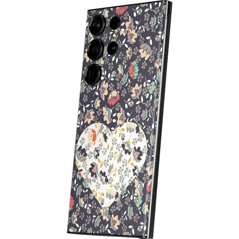 Floral Heart Galaxy S23 Ultra Skin