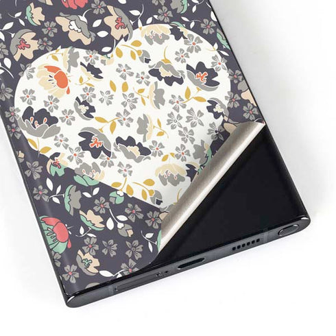 Floral Heart Galaxy S23 Ultra Skin
