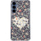 Floral Heart Galaxy S24 Clear Case