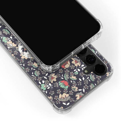 Floral Heart Galaxy S24 Plus Clear Case