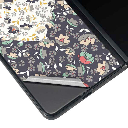 Floral Heart Galaxy Z Fold3 5G Skin