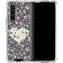 Floral Heart Galaxy Z Fold4 5G Clear Case