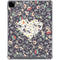 Floral Heart iPad Pro 12.9in (2020) Clear Case