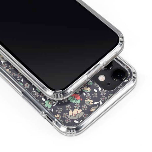 Floral Heart iPhone 11 Clear Case