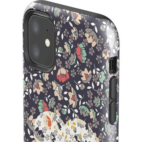 Floral Heart iPhone 11 Impact Case
