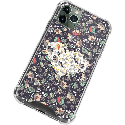Floral Heart iPhone 11 Pro Max Clear Case