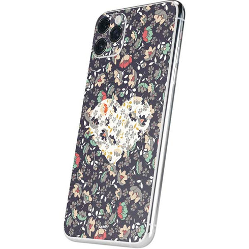 Floral Heart iPhone 11 Pro Max Skin