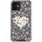 Floral Heart iPhone 12 Clear Case