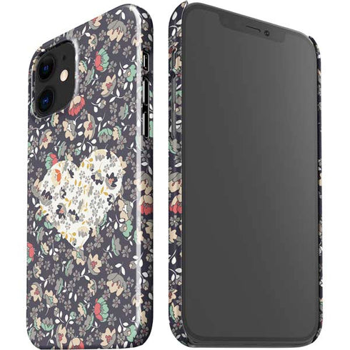 Floral Heart iPhone 12 Mini Lite Case