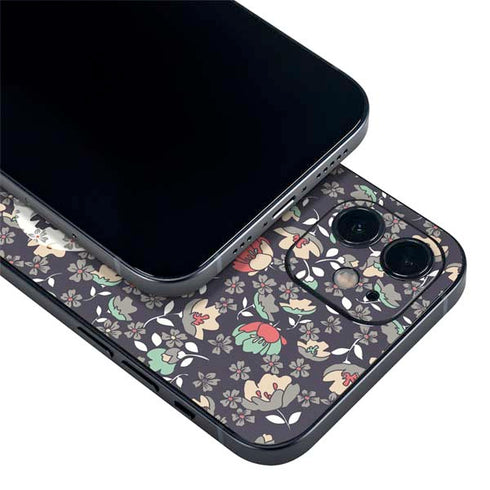 Floral Heart iPhone 12 Mini Skin