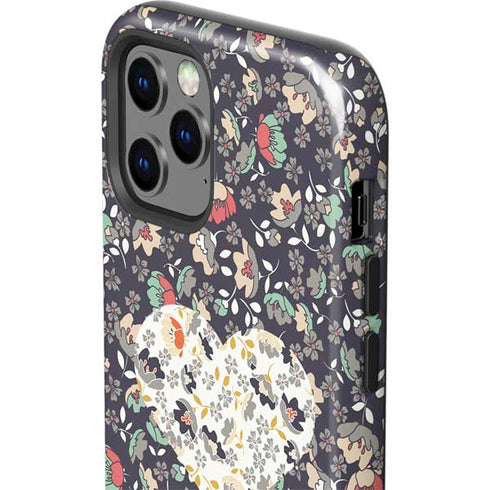 Floral Heart iPhone 12 Pro Max Impact Case