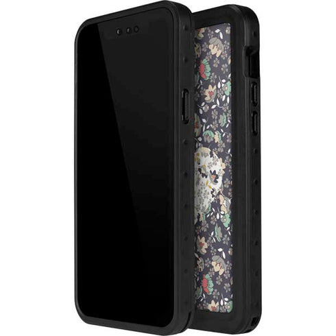 Floral Heart iPhone 12 Pro Waterproof Case
