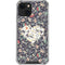 Floral Heart iPhone 13 Mini Clear Case