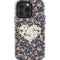 Floral Heart iPhone 13 Pro Impact Case