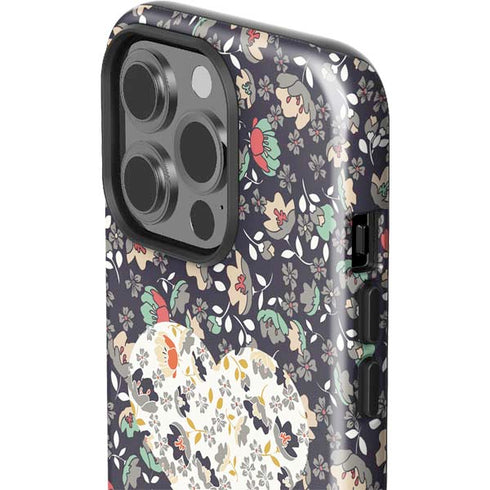 Floral Heart iPhone 13 Pro Impact Case