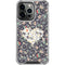 Floral Heart iPhone 14 Pro Clear Case