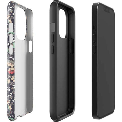 Floral Heart iPhone 15 Pro Impact Case