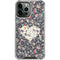 Floral Heart iPhone 14 Pro Max Clear Case