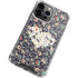 Floral Heart iPhone 14 Pro Max Clear Case