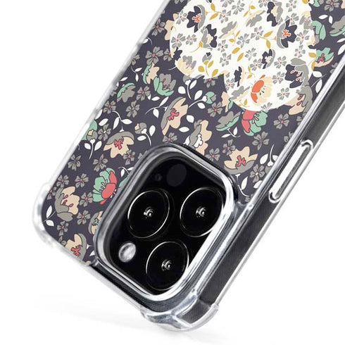 Floral Heart iPhone 15 Pro Max MagSafe Case