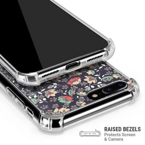 Floral Heart iPhone 7/8 Plus Clear Case