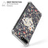 Floral Heart iPhone 7/8 Plus Clear Case