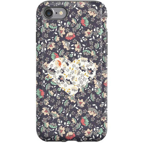 Floral Heart iPhone SE (2nd & 3rd Gen) Pro Case