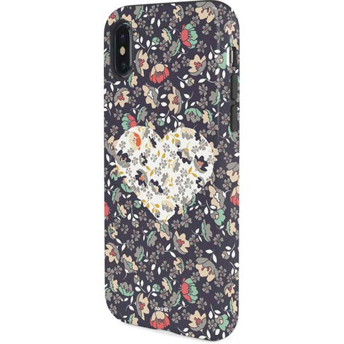 Floral Heart iPhone X Pro Case