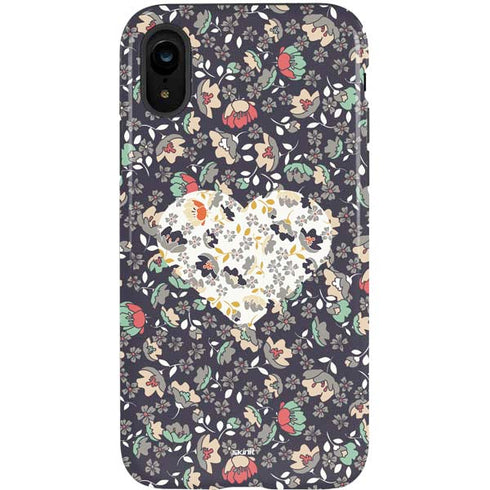 Floral Heart iPhone XR Pro Case