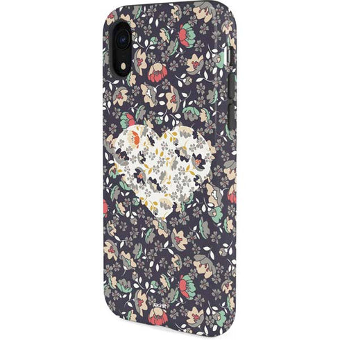 Floral Heart iPhone XR Pro Case