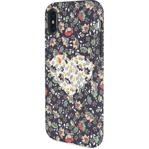 Floral Heart iPhone XS Pro Case