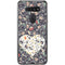 Floral Heart LG K51/Q51 Clear Case