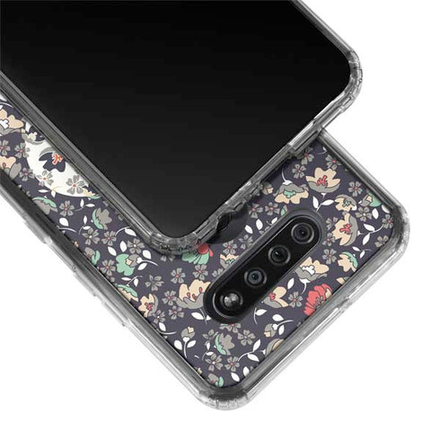 Floral Heart LG K51/Q51 Clear Case