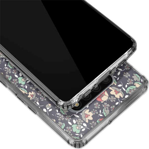 Floral Heart LG Stylo 6 Clear Case