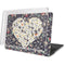 Floral Heart MacBook Pro 13in (2020) Case plus Skin