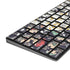 Floral Heart Magic Keyboard with Numeric Keypad Skin
