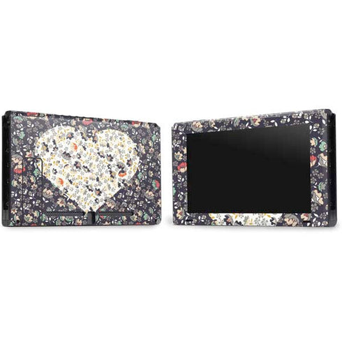 Floral Heart Nintendo Switch Bundle Skin