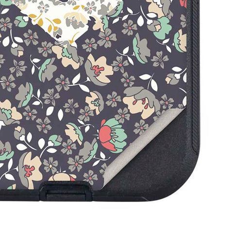Floral Heart Otterbox Defender iPhone Skin