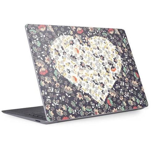 Floral Heart Surface Laptop 3 13.5in Skin
