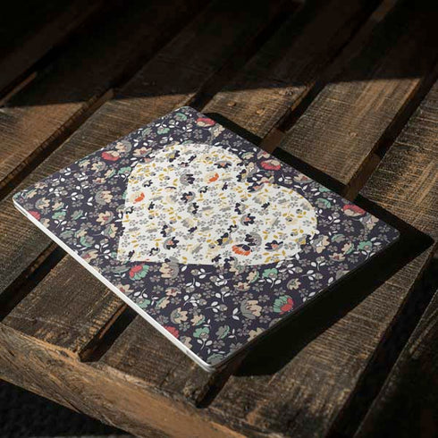 Floral Heart Surface Laptop 3 13.5in Skin