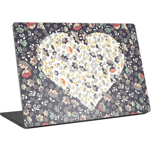 Floral Heart Surface Laptop 4 15in Skin