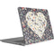 Floral Heart Surface Laptop Studio Skin