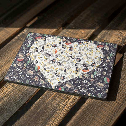 Floral Heart Surface Pro 7 Skin