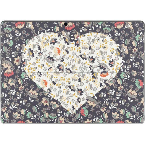 Floral Heart Surface Pro 9 Skin