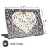 Floral Heart Universal Laptop 12in (9.8 x 6.8in) Skin