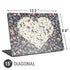Floral Heart Universal Laptop 15in (12.2 x 8.8in) Skin