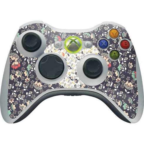 Floral Heart Xbox 360 Wireless Controller Skin