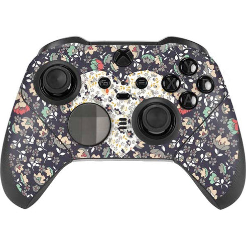 Floral Heart Xbox Elite Wireless Controller Series 2 Skin