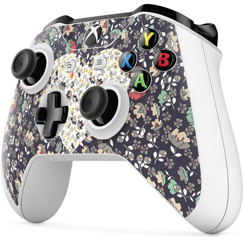 Floral Heart Xbox One S Controller Skin